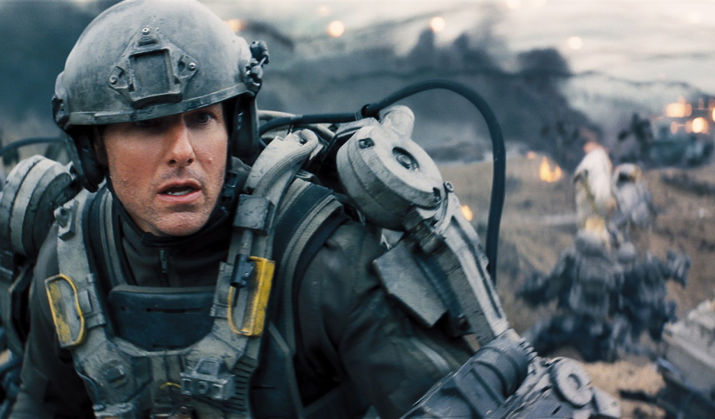 Кадр из фильма Грань будущего 2014