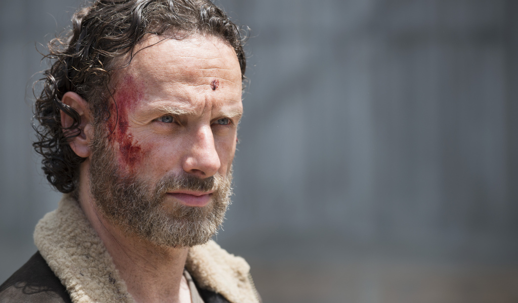 Рик главный герой сериала Ходячие мертвецы