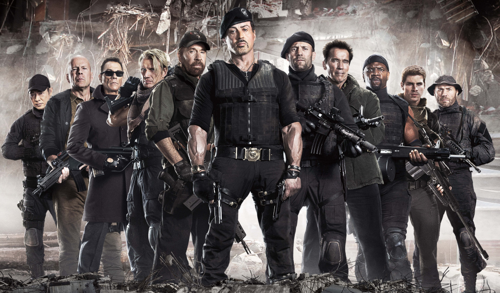 Сталлоне в фильме Неудержимые 2