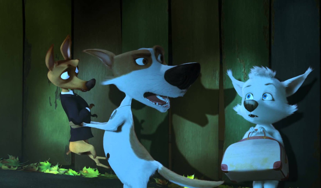 Кадр из фильма Белка и Стрелка Лунные приключения