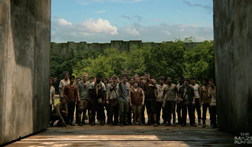 Бегущий по лабиринту  вход в лабиринт