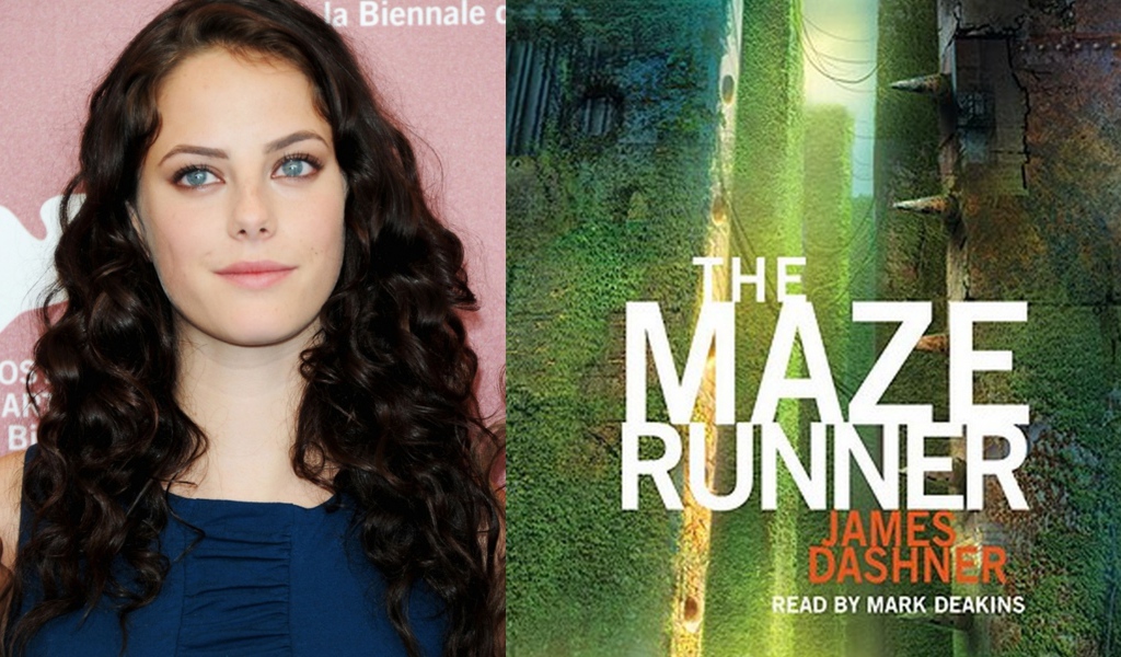 Бегущий по лабиринту милая девушка