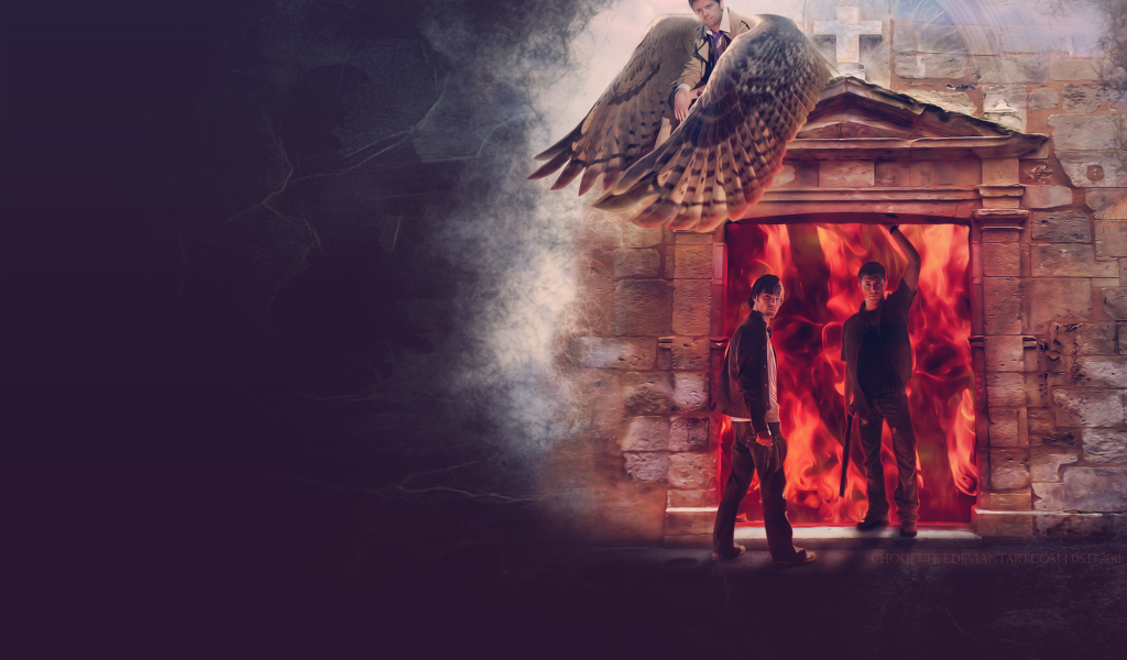 Врата ада из сериала Сверхъестественное