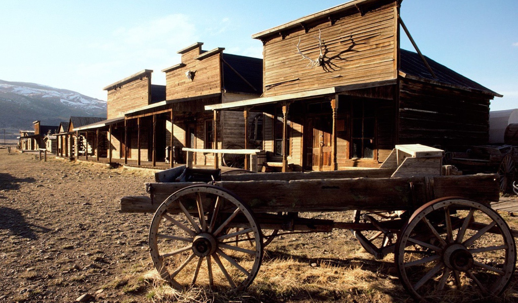 Деревня из вестерна