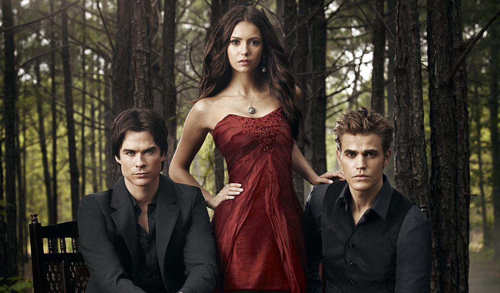 Актеры в лесу