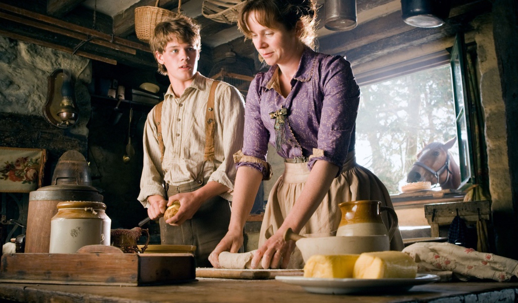 Кадр с лошадью в окне