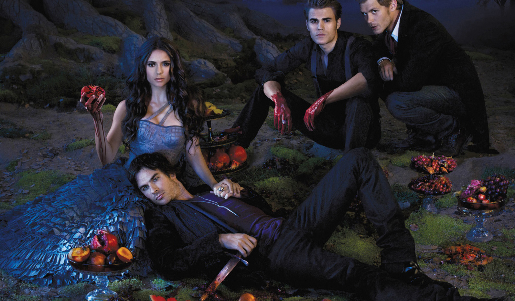 Нина Добрев в фильме Дневники вампира