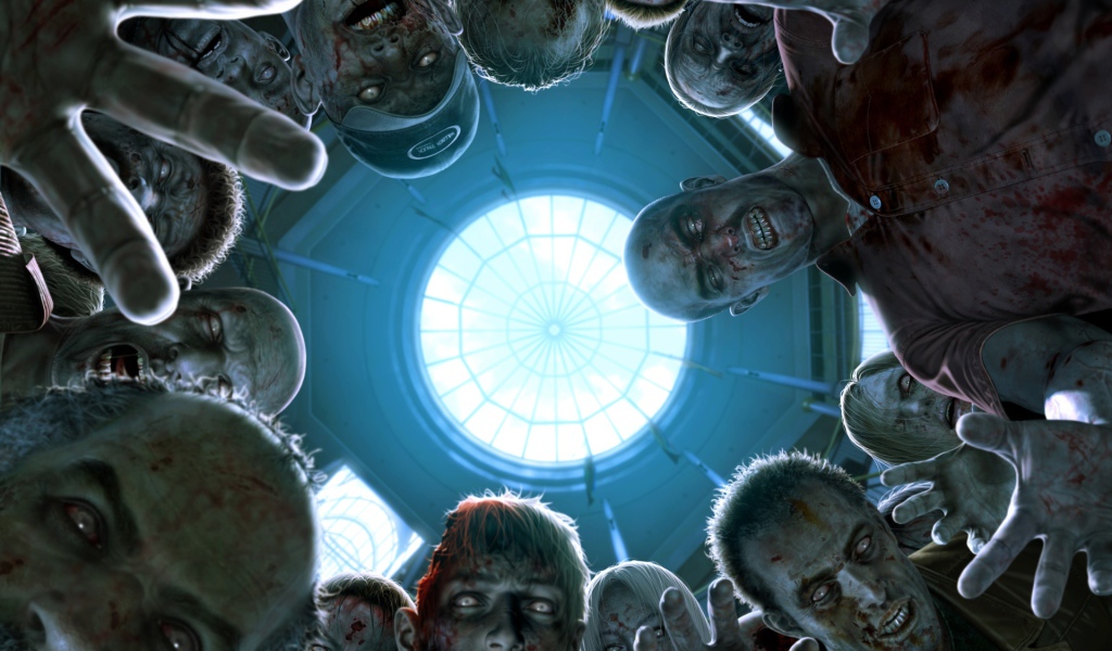 Зомби вид снизу