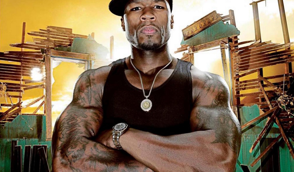 50 Cent на развалинах дома