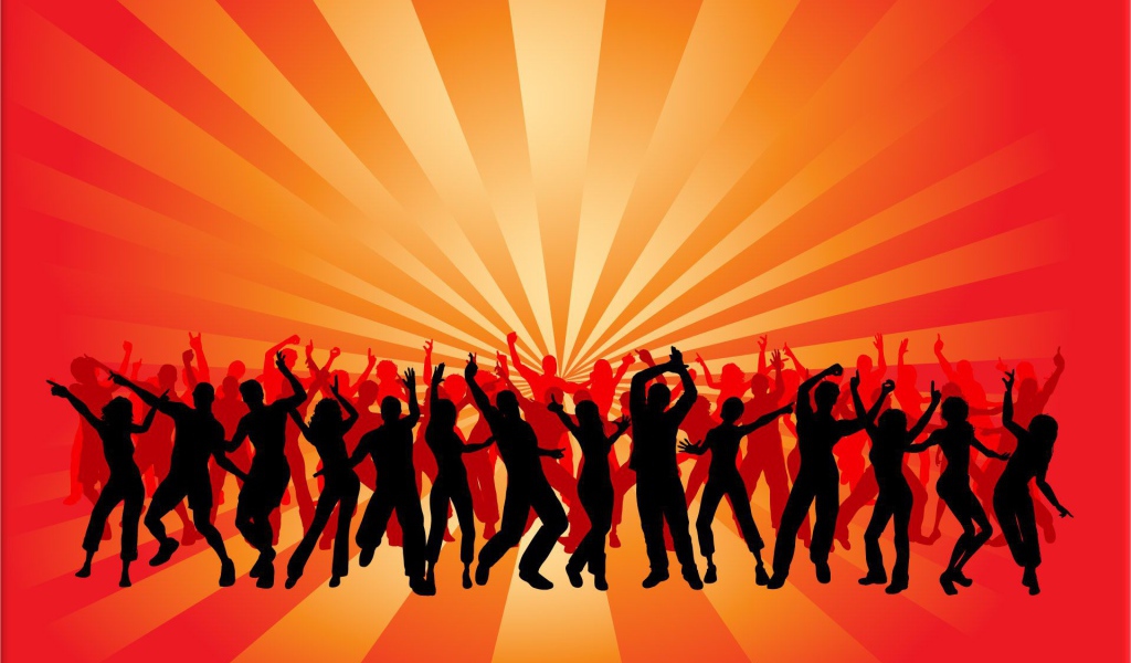 Дискотека на танцполе