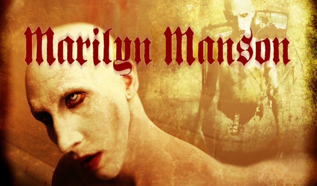Marilyn Manson без волос