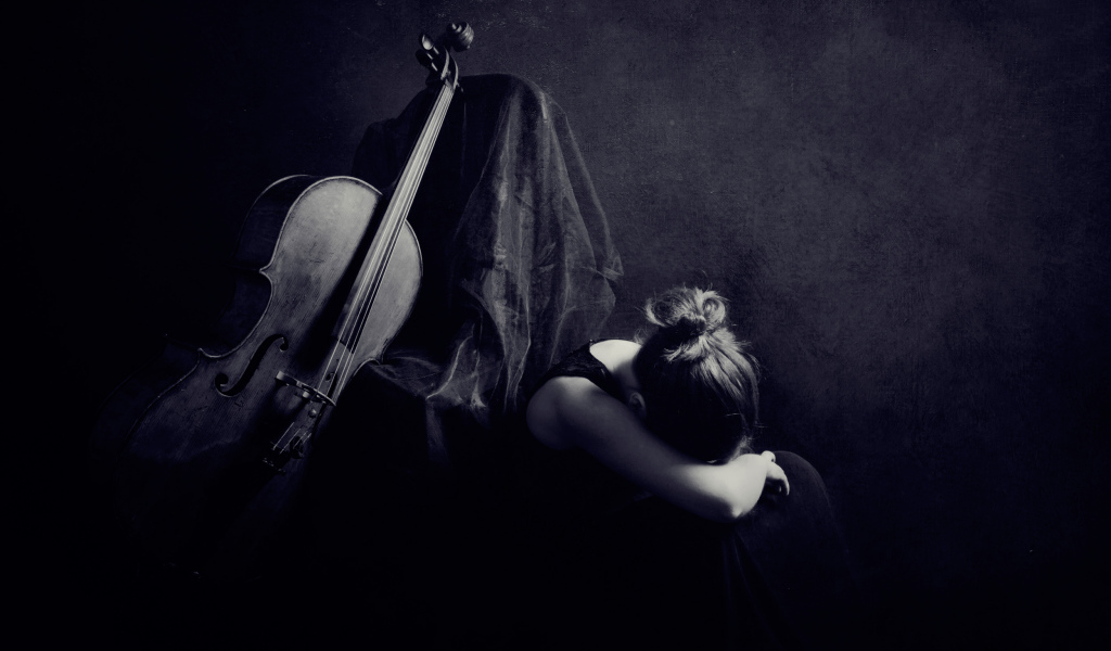 Грустная музыка виолончели