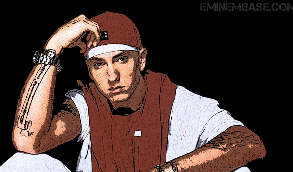 Обои с рэпером Eminem