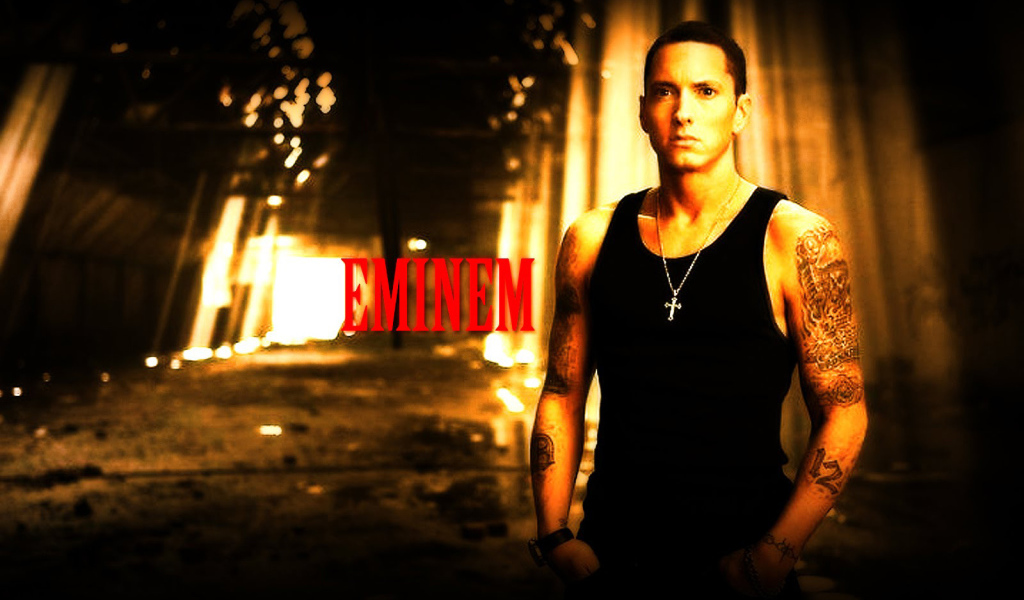 Молодой рэпер Eminem