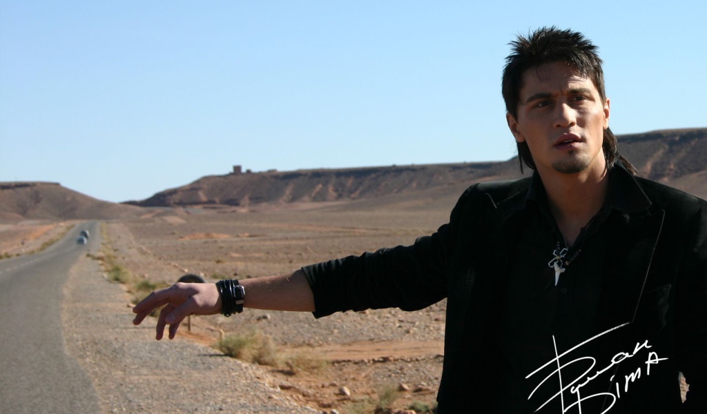 Дима Билан ловит машину