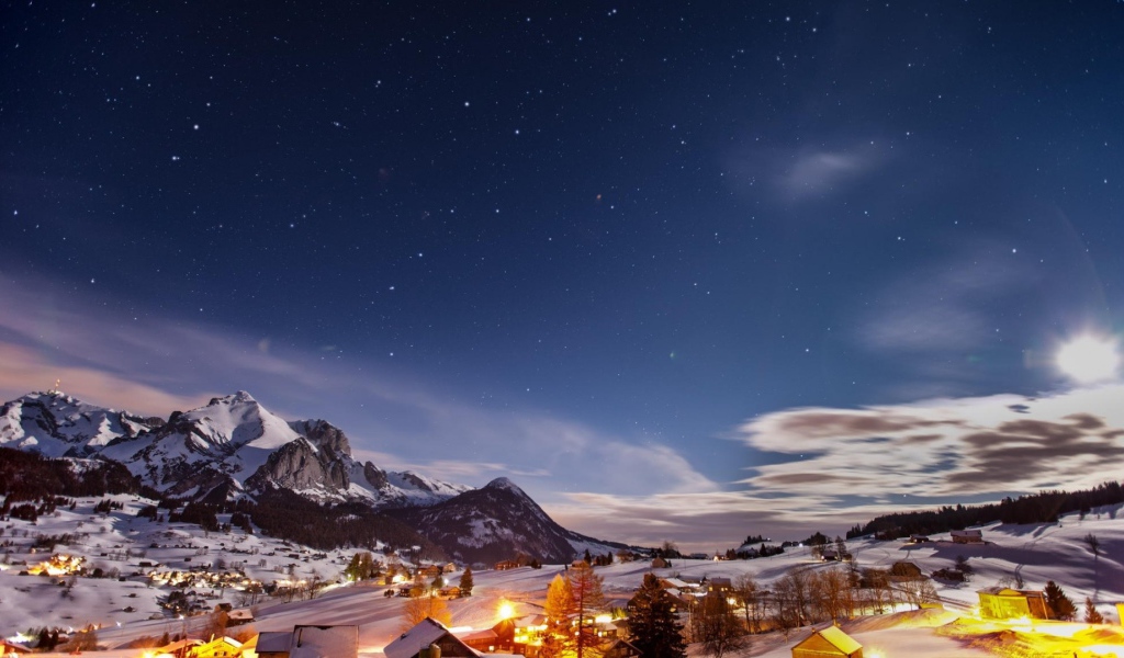 Cветящиеся дома