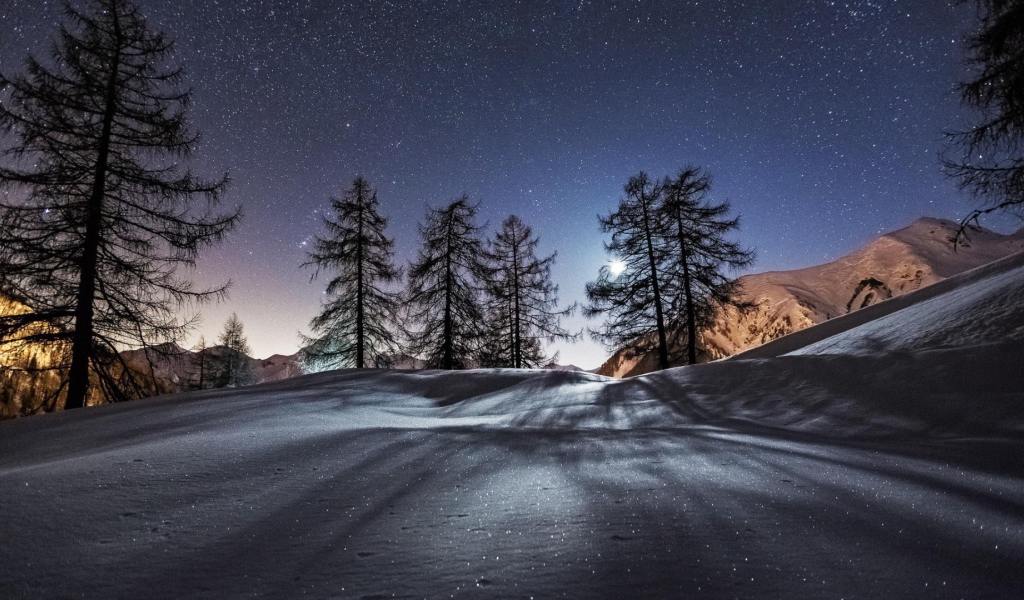 Cнежные дюны