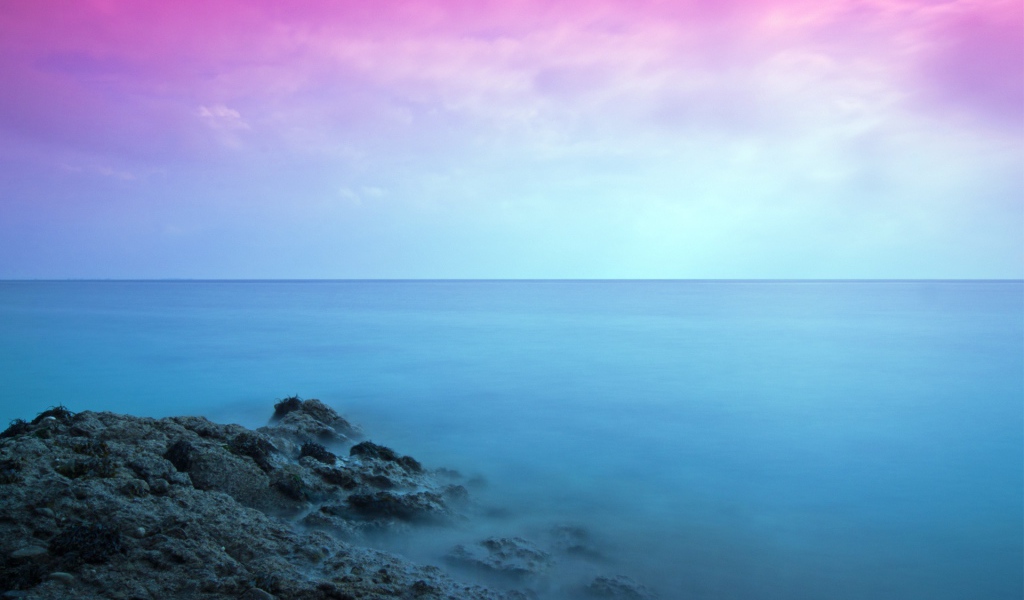 Красочный берег моря