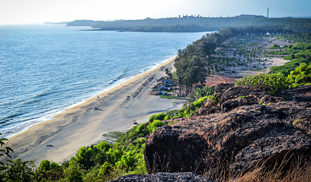 Белый пляж на ГОА