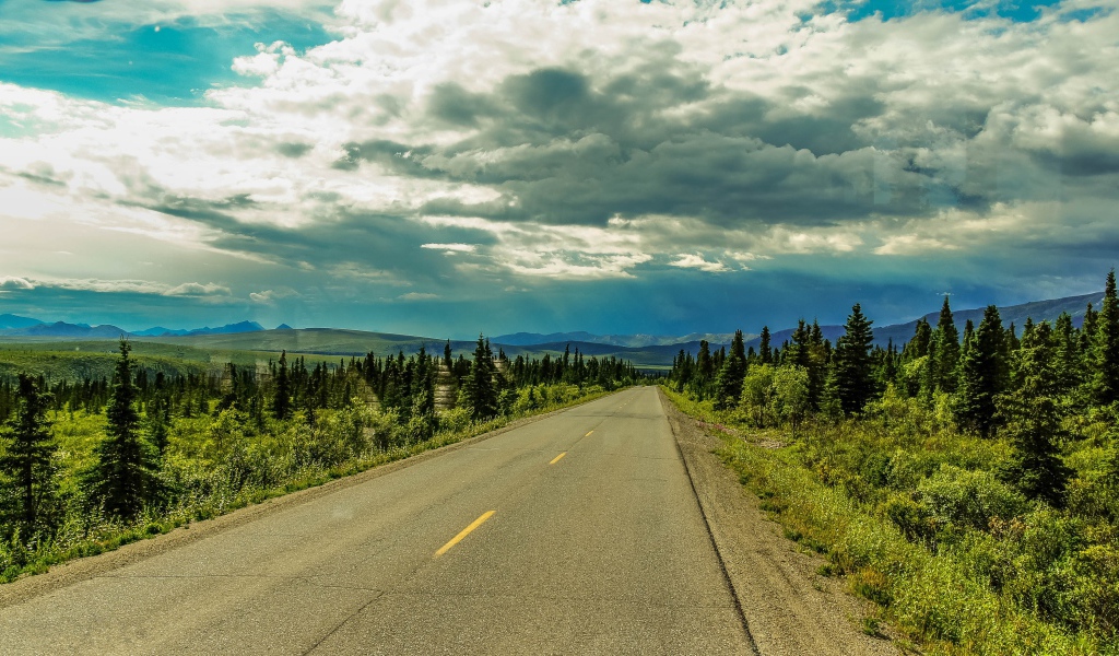 Облака над равниной