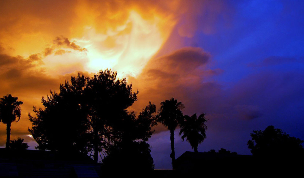 Светящиеся облака