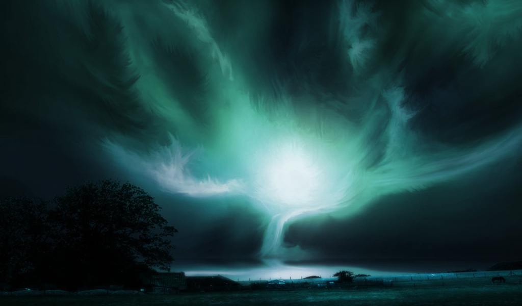 Светящийся туман