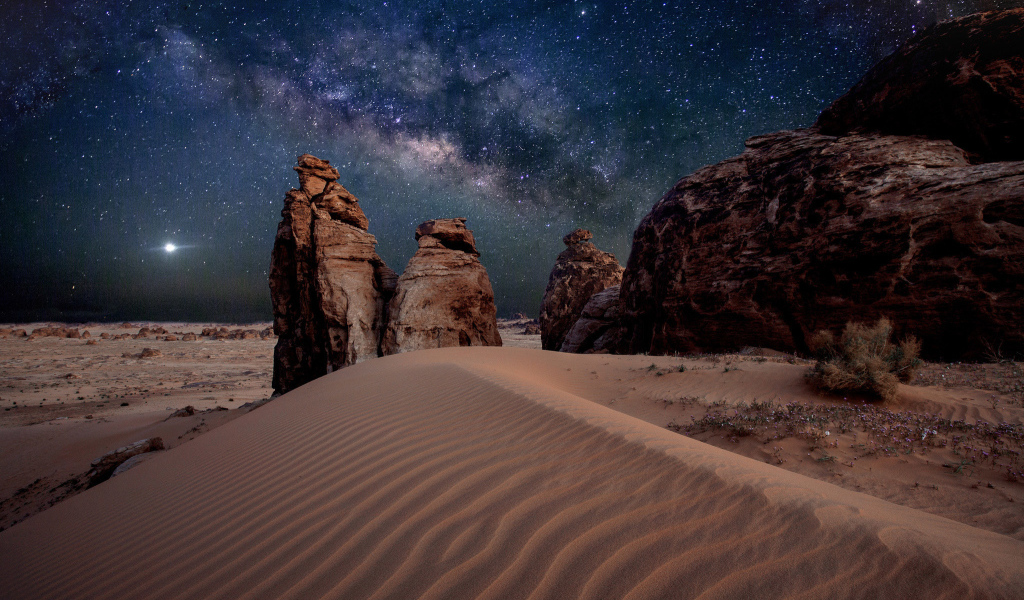 Скалы в пустыне