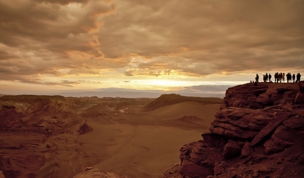 Лунная пустыня в Чили