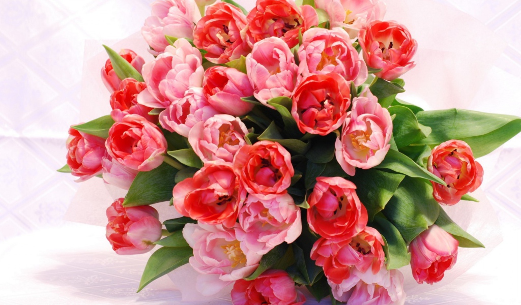 Красный букет