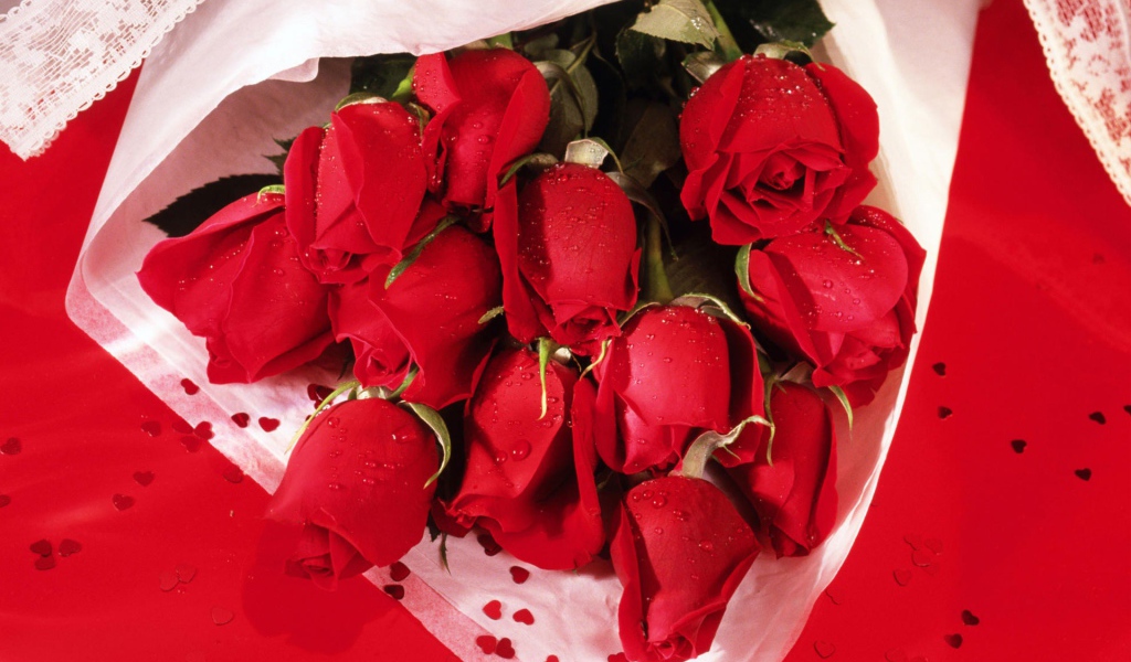 Романтические розы