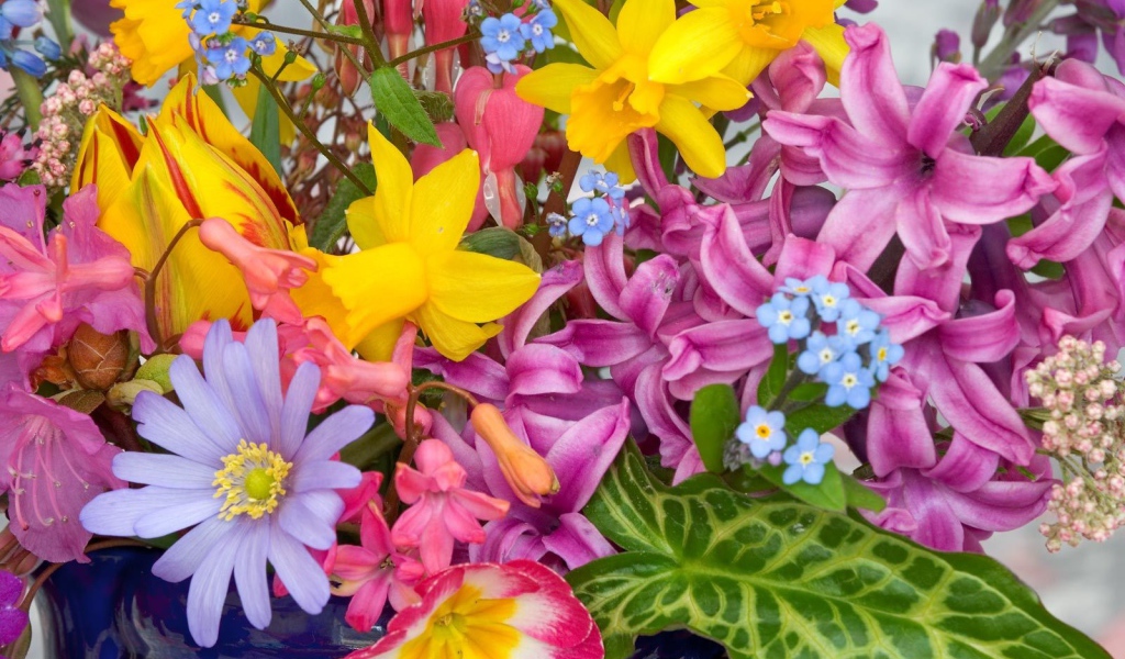 Цветы из весеннего сада