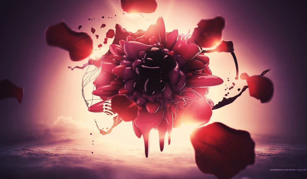 Цветочная абстракция