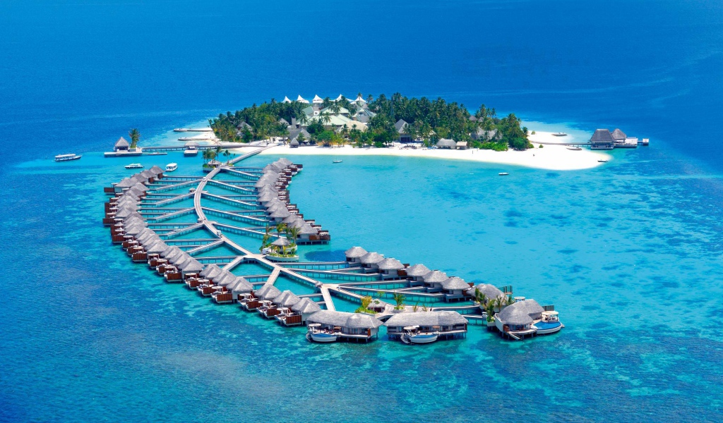 Остров на Мальдивах