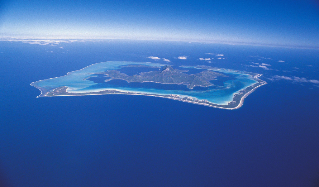 Вулкан стал островом