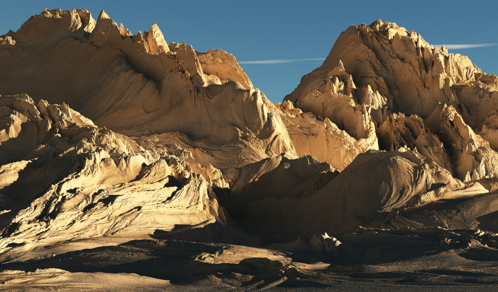 Пустынные горы