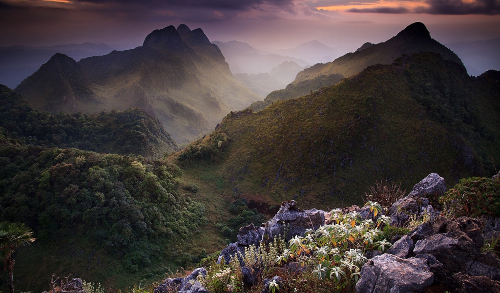 Горы в Таиланде