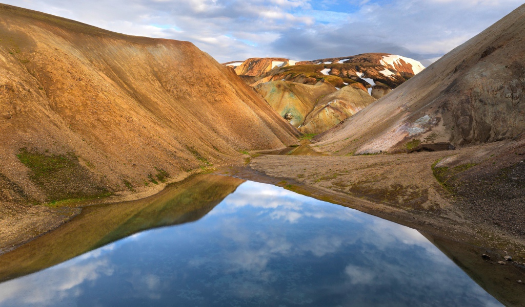 Горы в Исландии