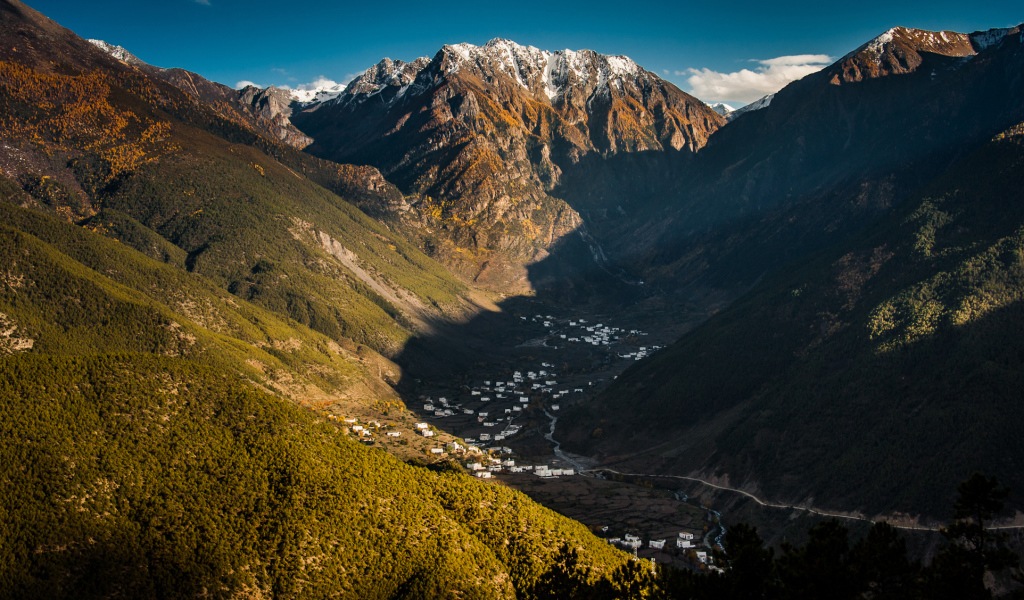 Долина Тибета