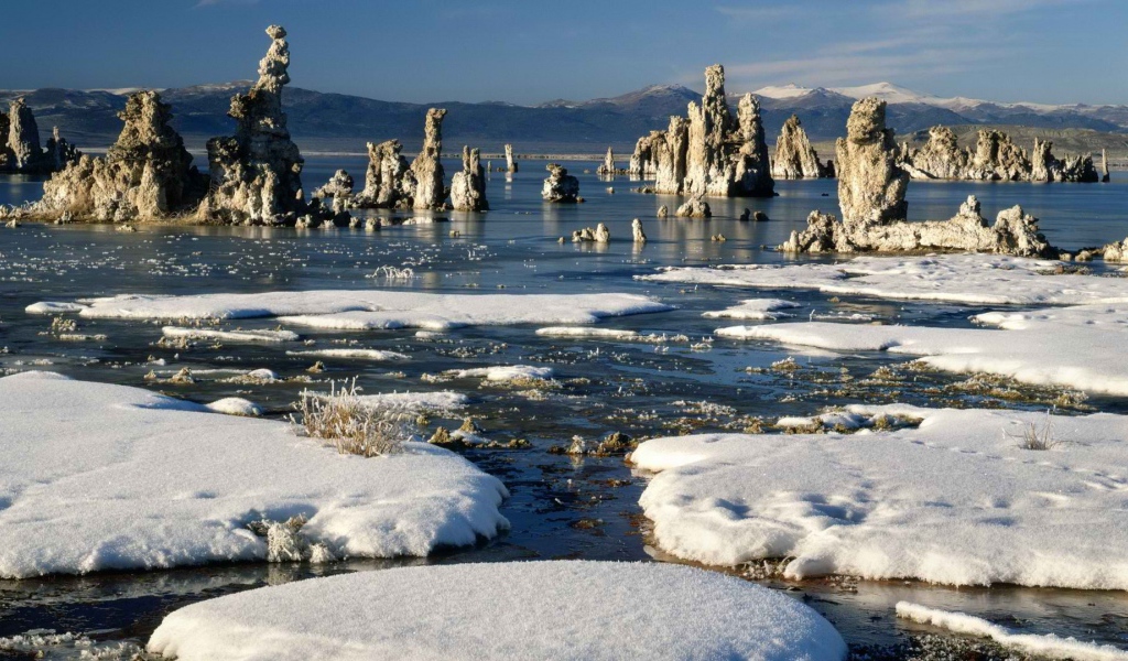 Зимний пейзаж Калифорнии