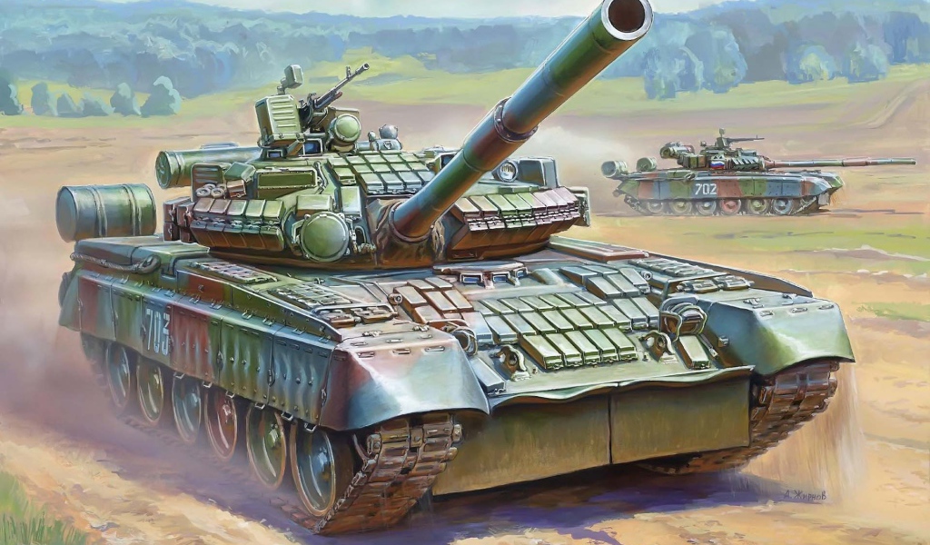 Российский боевой танк
