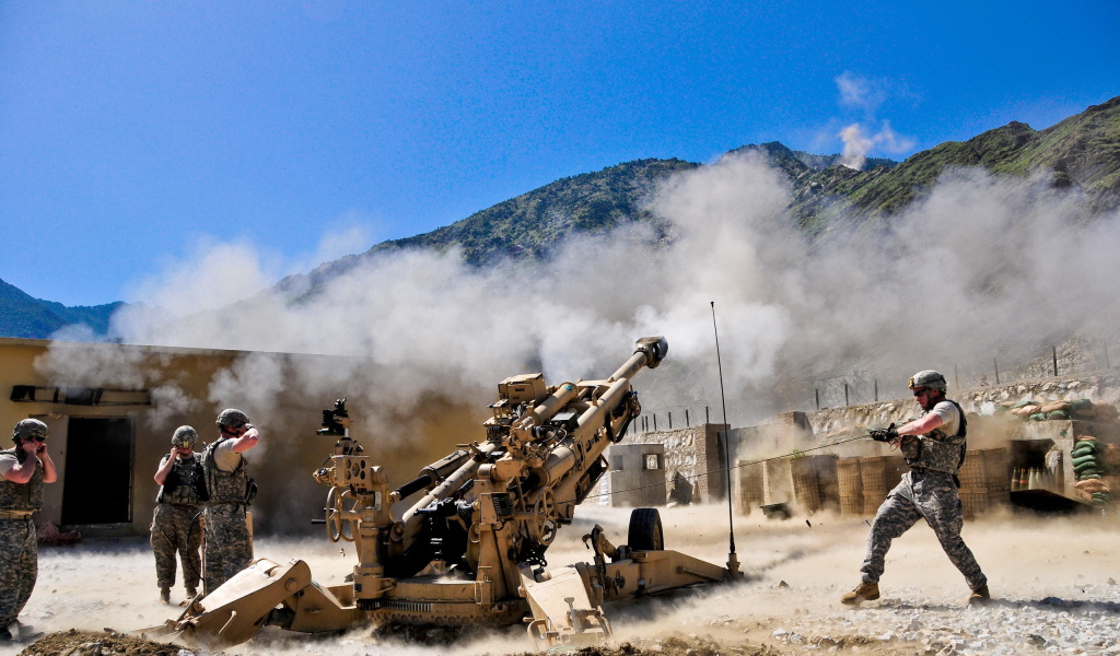 Стрельба из пушки