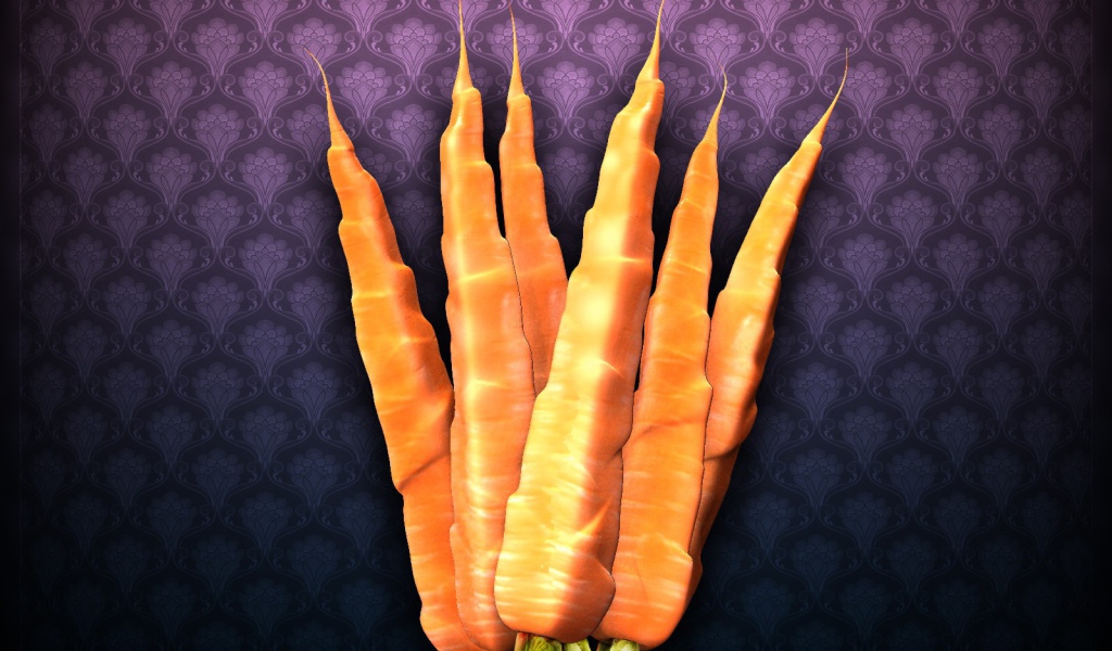 Букет из моркови