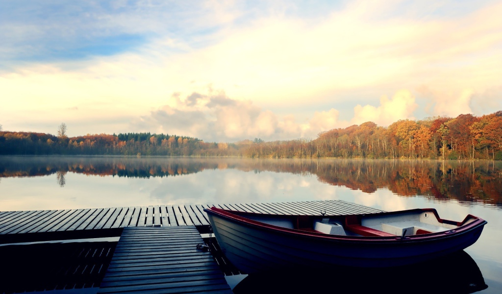 Речной причал 