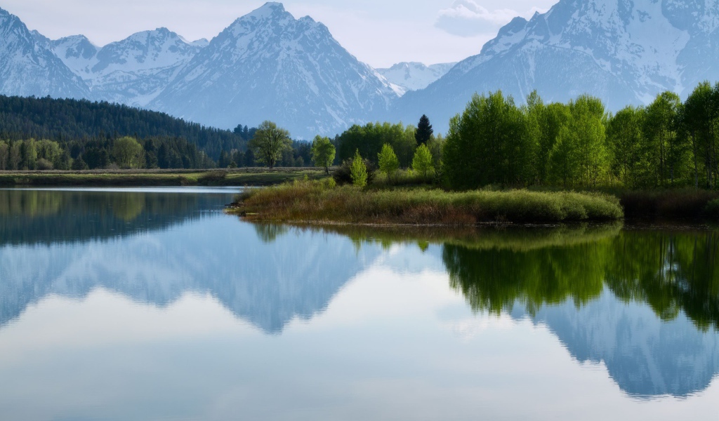 Озеро в национальном парке