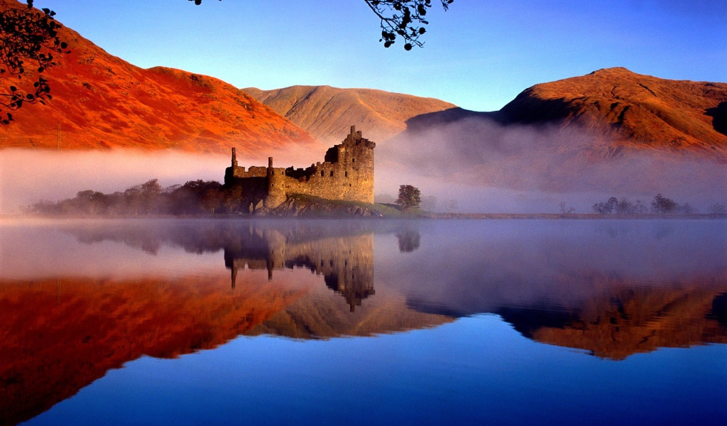 Руины старинной крепости