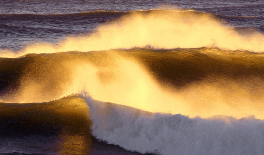 Большие океанские волны