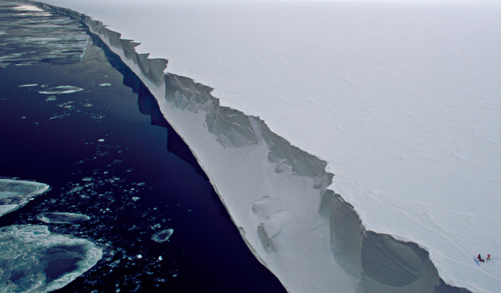 Край льда в антарктиде