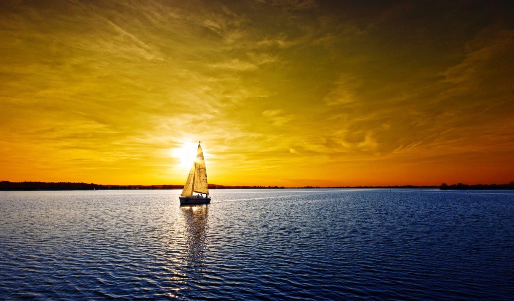 Удивительный закат