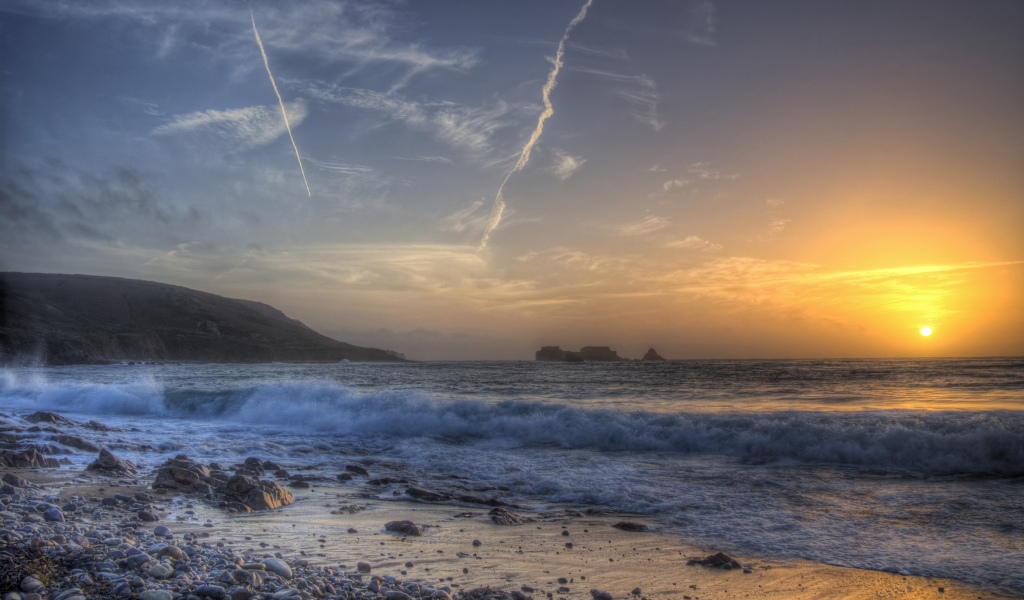 Облака перед закатом