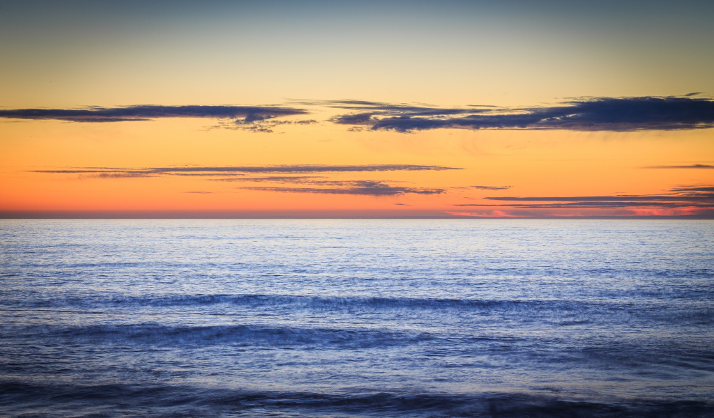 Закат с мыса Араго, Орегон, США